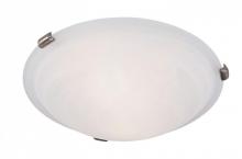  8012-91 - 3 Light Brushed Nickel Ceiling Mount